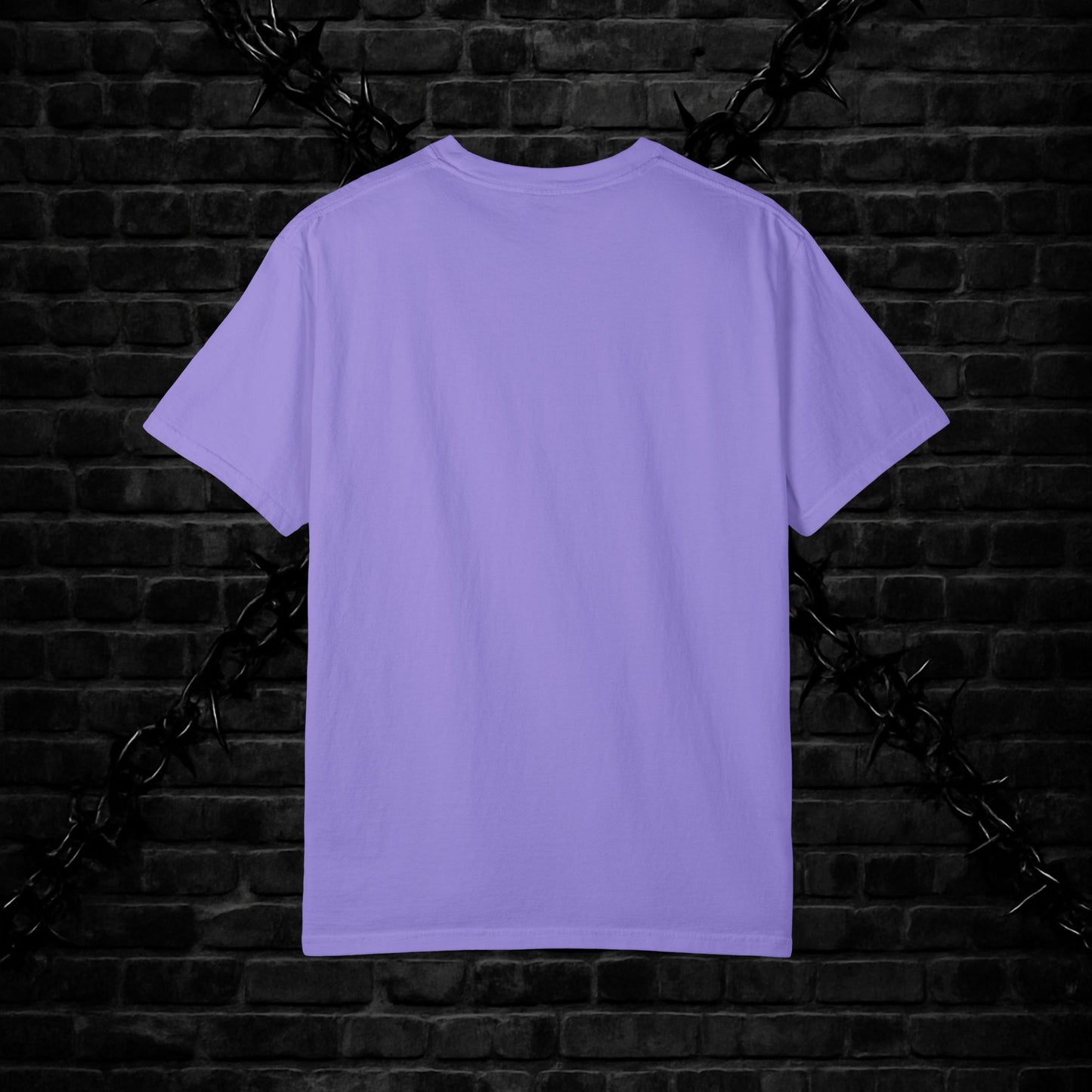 Gothic Unisex T-shirt with 666 Star Spiderism Design