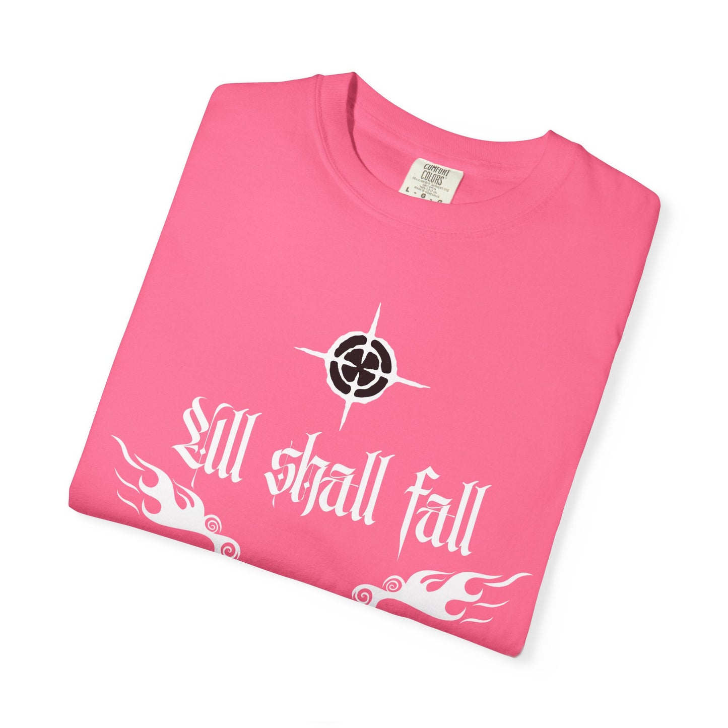 Unisex Graphic T-Shirt - 'All Shall Fall' Design, Vintage Cool Tee, Alternative Fashion, Gift for Friends, Unique Casual Wear