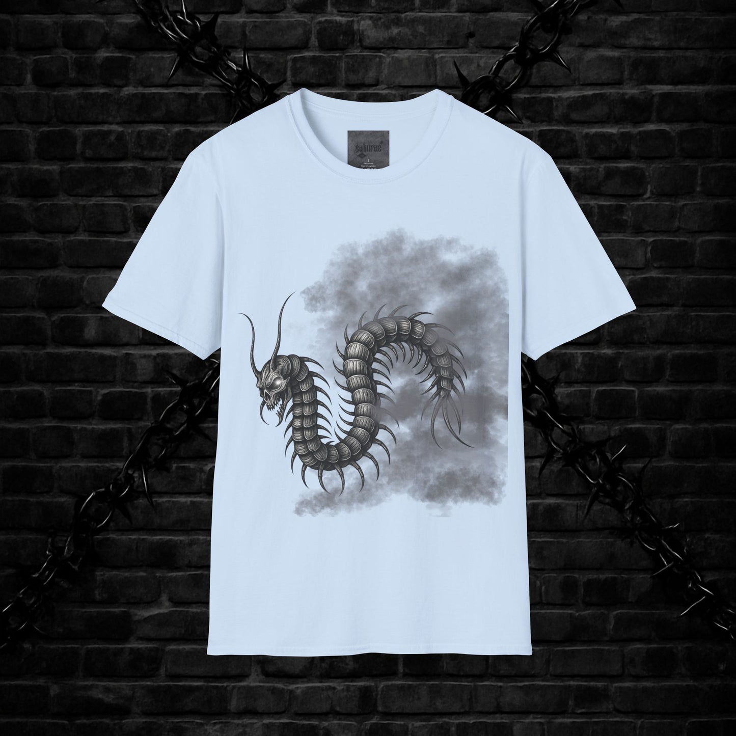 Goth Black Dragon Unisex Shirt - Alt Edgy Summer Collection