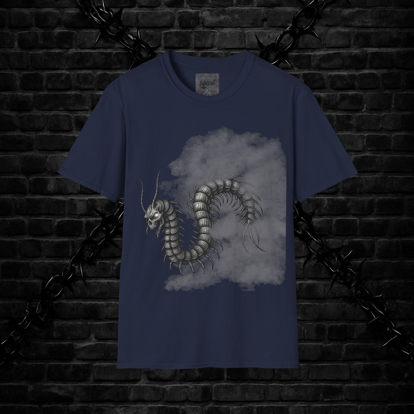 Goth Black Dragon Unisex Shirt - Alt Edgy Summer Collection
