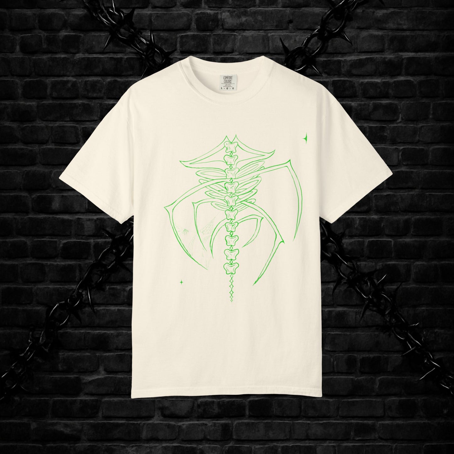 Gothic Spider Skeleton Unisex T-shirt