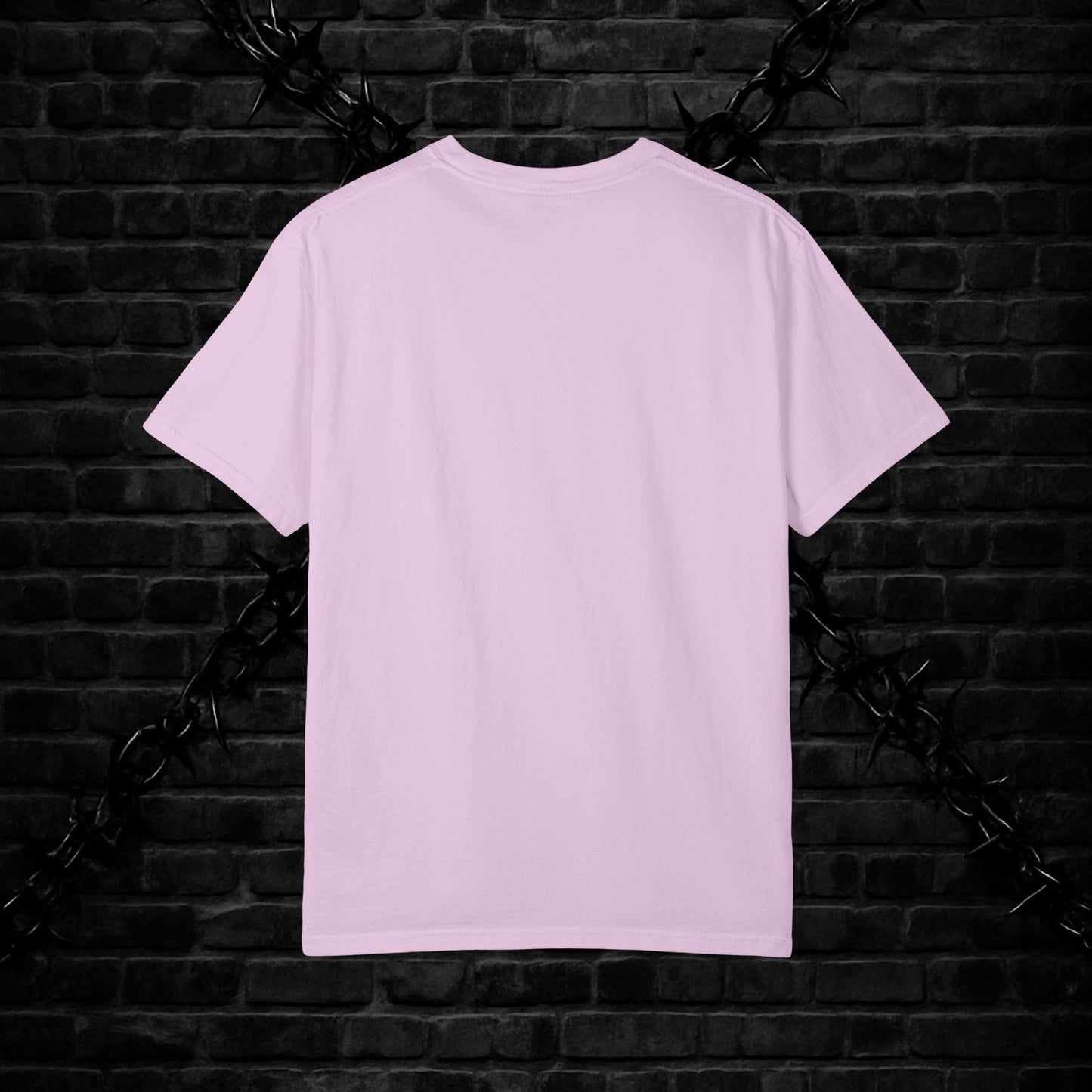 Gothic Unisex T-shirt with 666 Star Spiderism Design