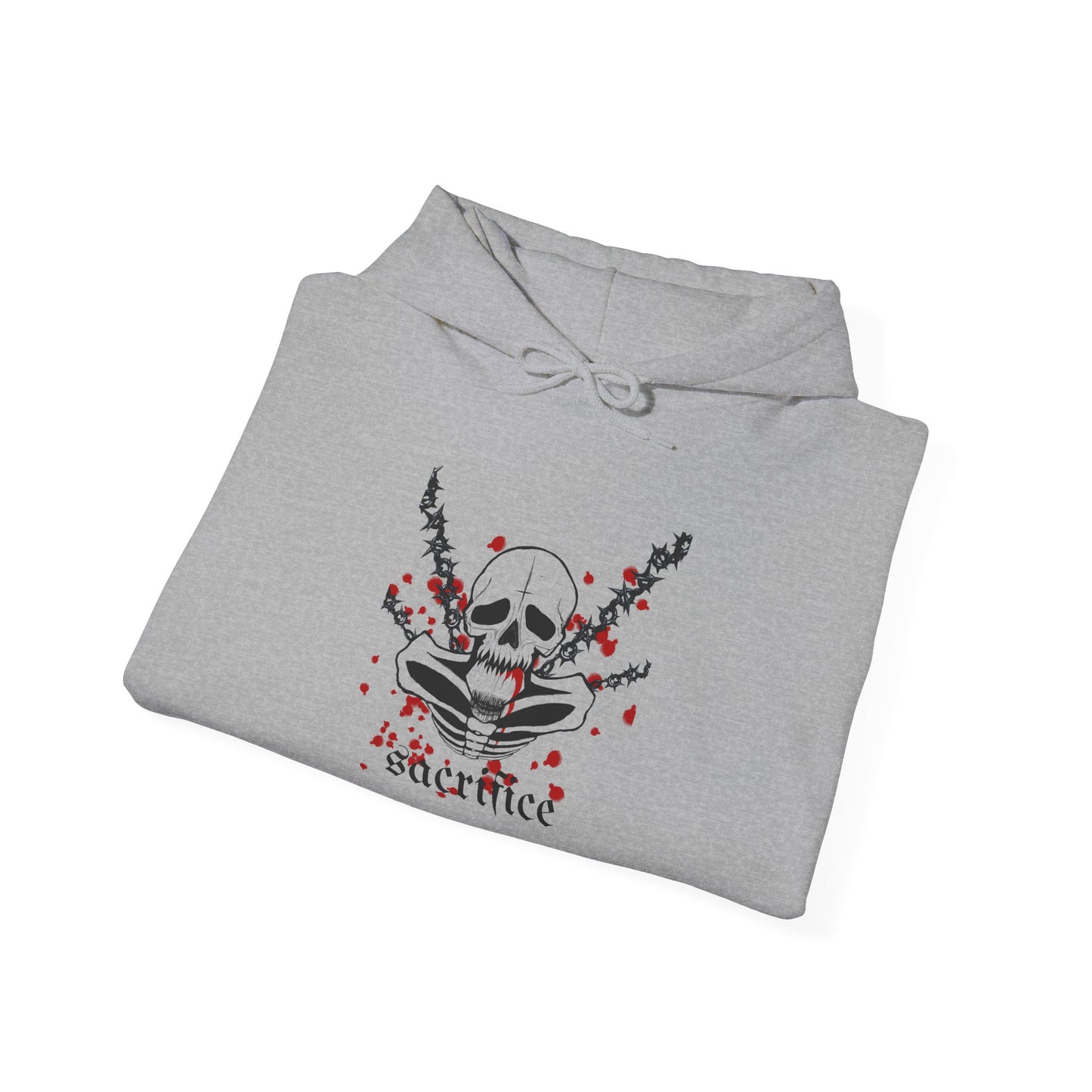 Goth Emo Skull Hoodie