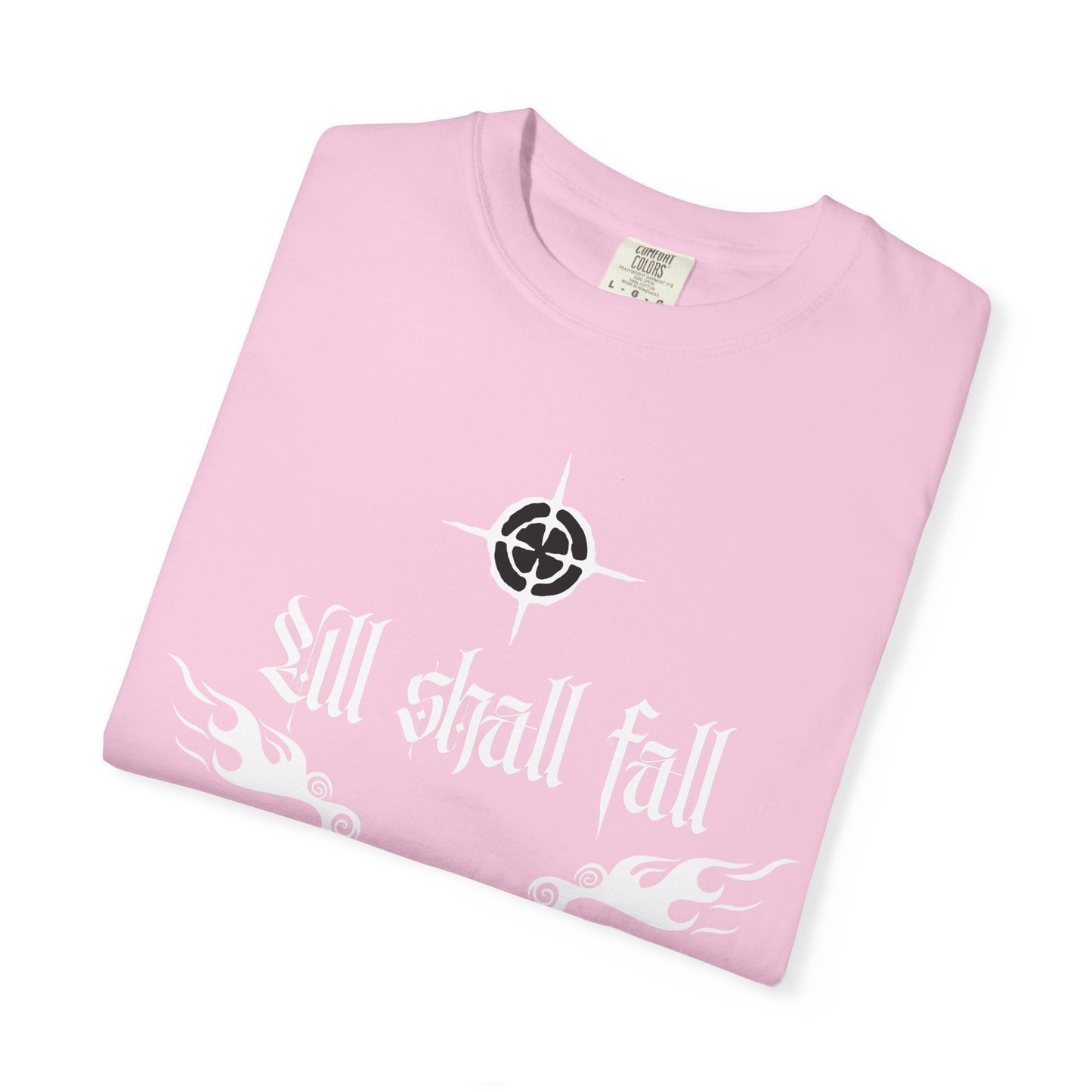 Unisex Graphic T-Shirt - 'All Shall Fall' Design, Vintage Cool Tee, Alternative Fashion, Gift for Friends, Unique Casual Wear