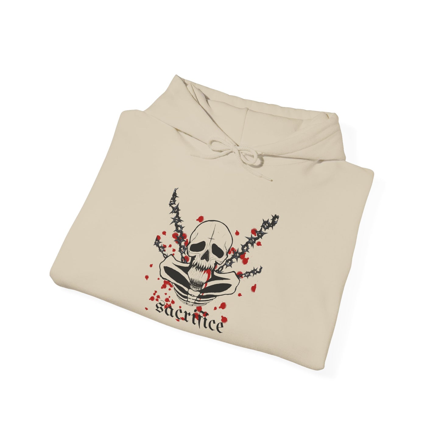Goth Emo Skull Hoodie