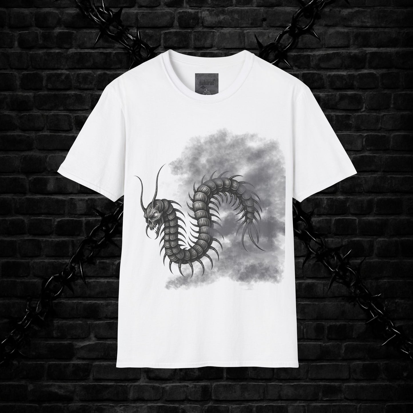 Goth Black Dragon Unisex Shirt - Alt Edgy Summer Collection