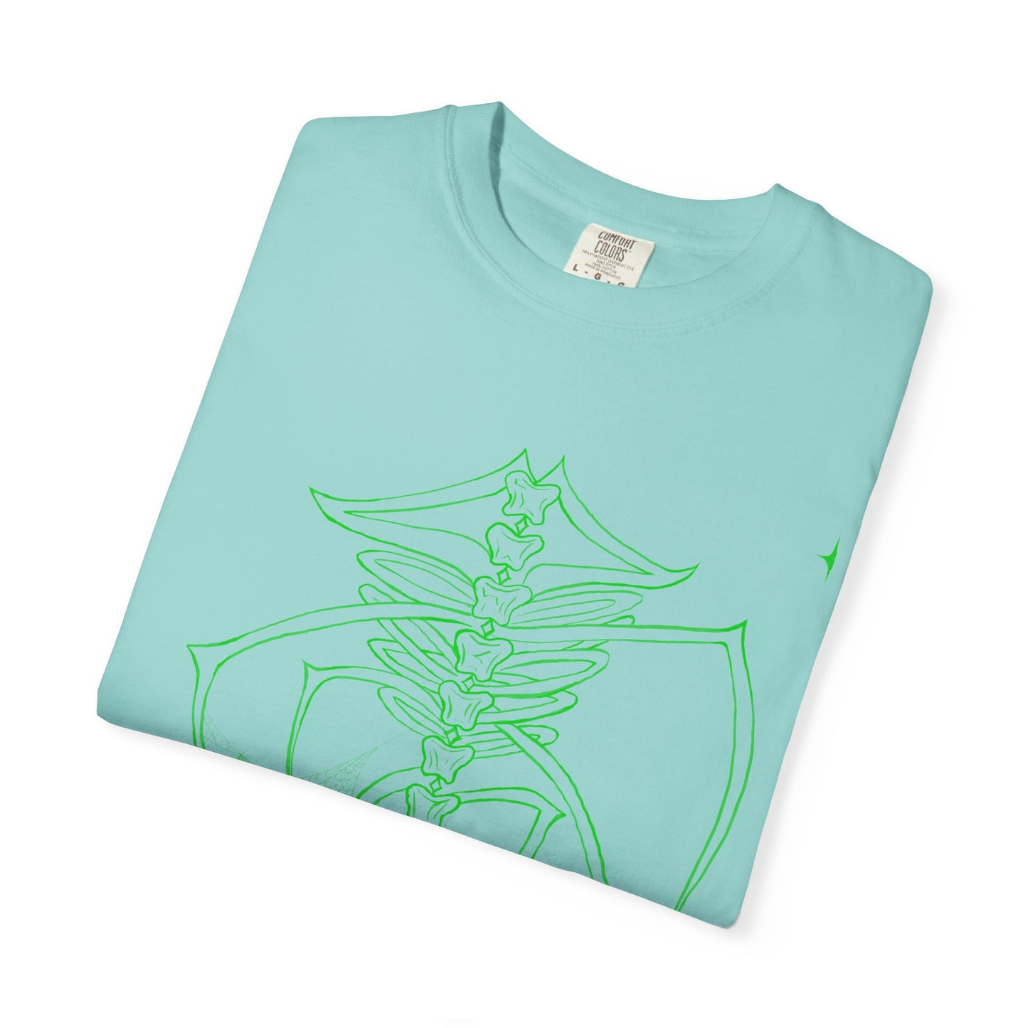Gothic Spider Skeleton Unisex T-shirt