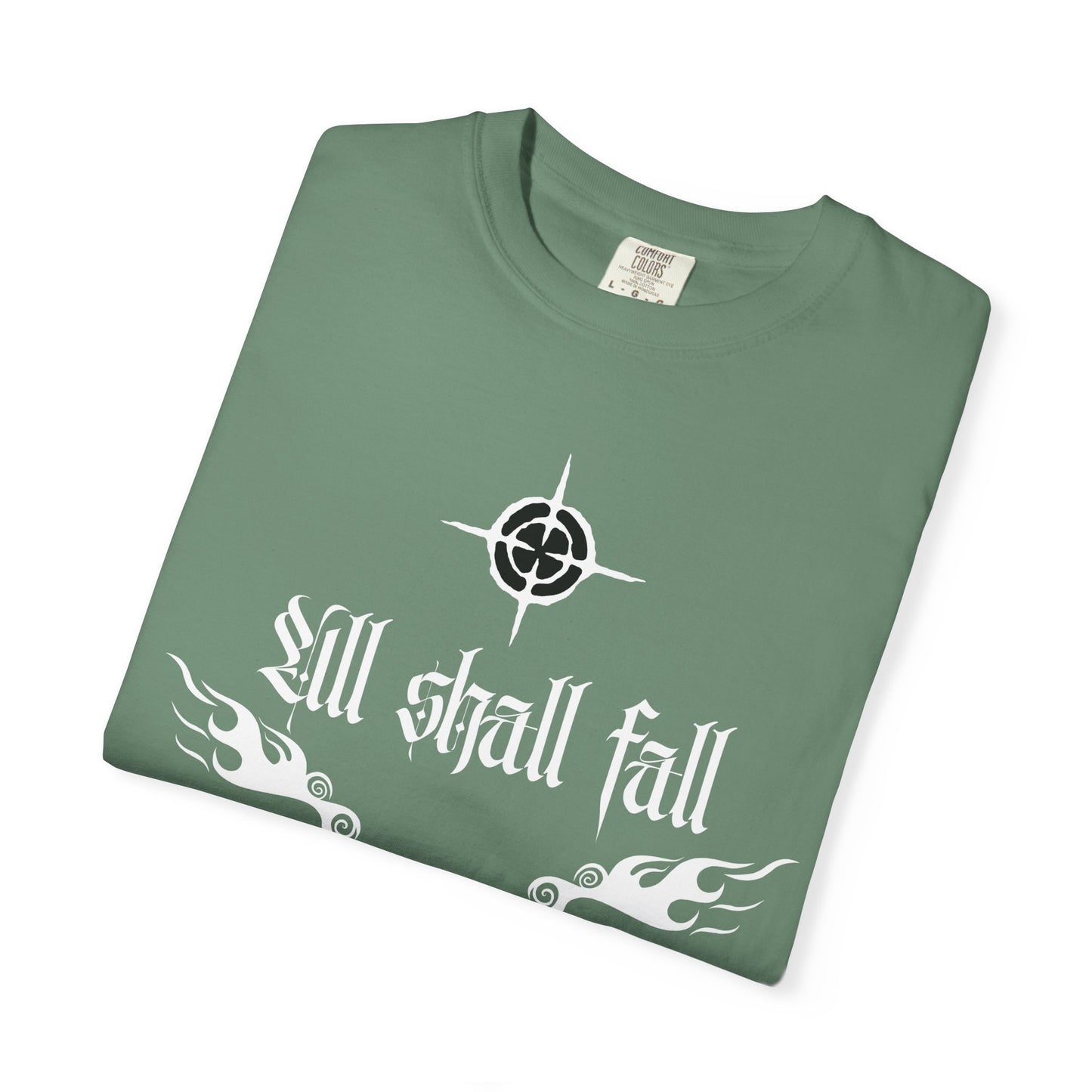 Unisex Graphic T-Shirt - 'All Shall Fall' Design, Vintage Cool Tee, Alternative Fashion, Gift for Friends, Unique Casual Wear