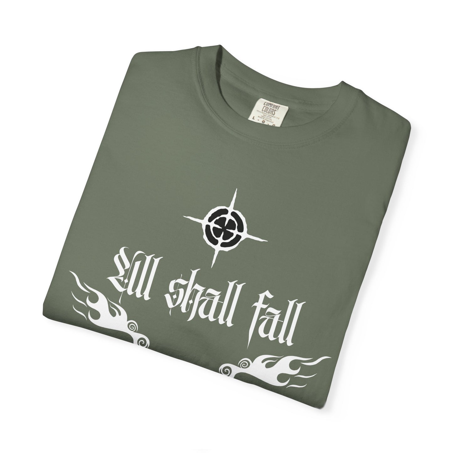 Unisex Graphic T-Shirt - 'All Shall Fall' Design, Vintage Cool Tee, Alternative Fashion, Gift for Friends, Unique Casual Wear