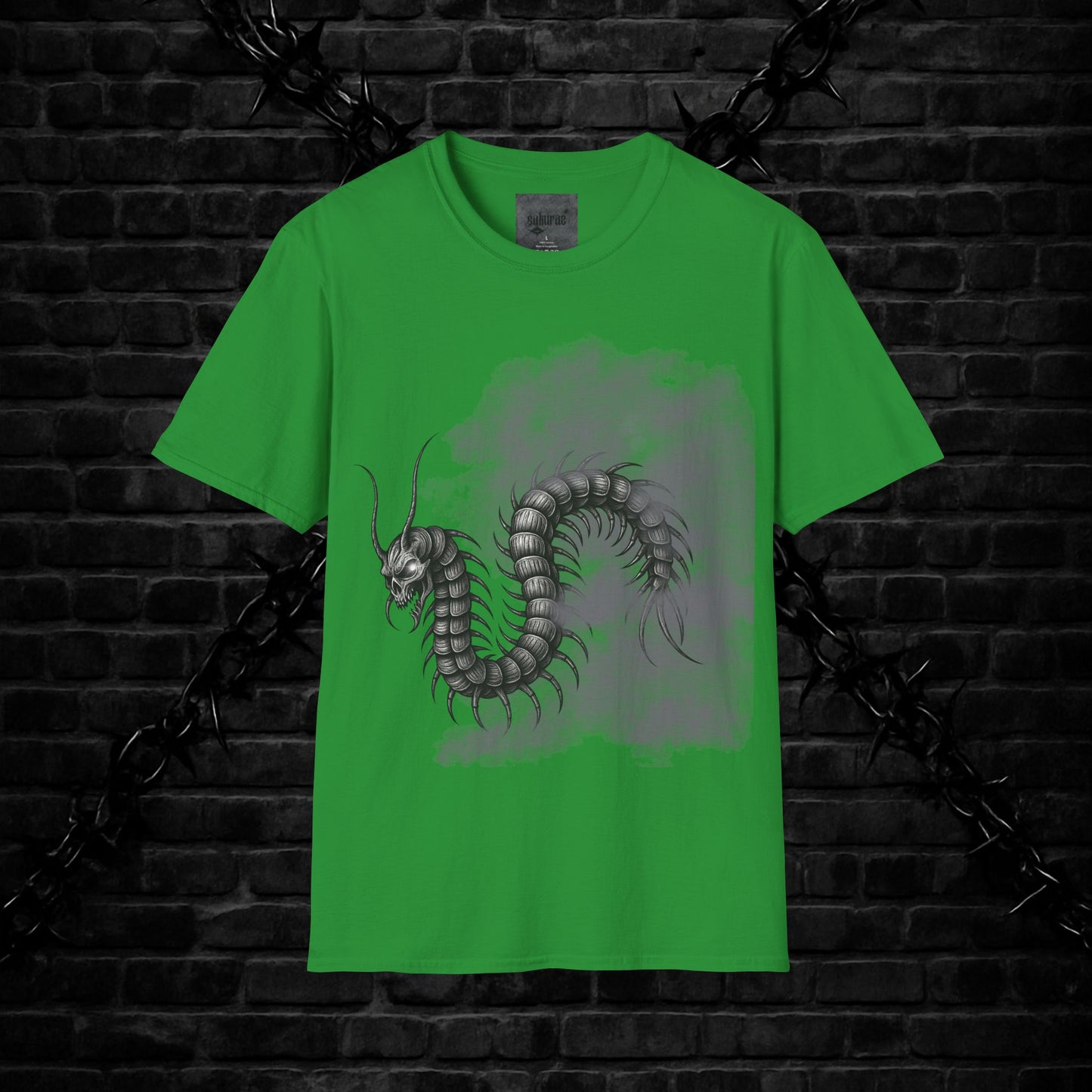 Goth Black Dragon Unisex Shirt - Alt Edgy Summer Collection