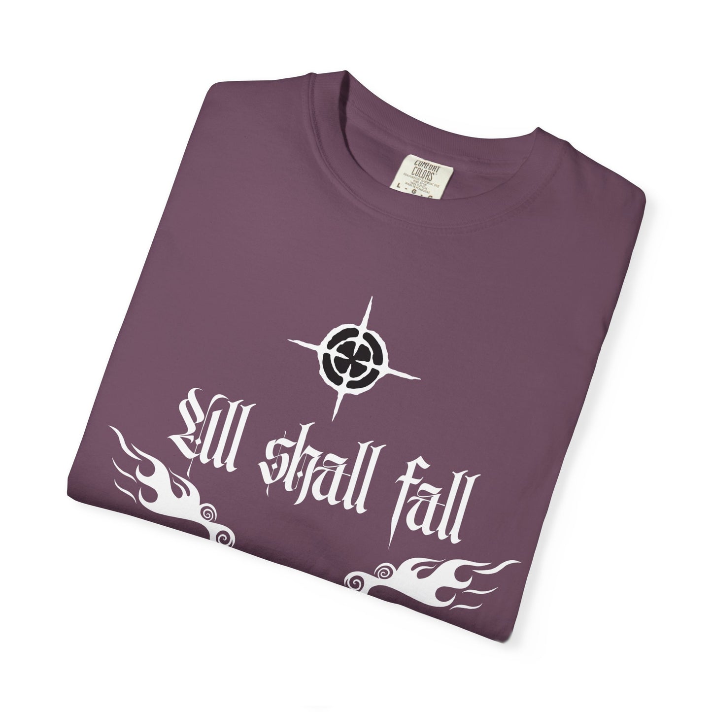 Unisex Graphic T-Shirt - 'All Shall Fall' Design, Vintage Cool Tee, Alternative Fashion, Gift for Friends, Unique Casual Wear