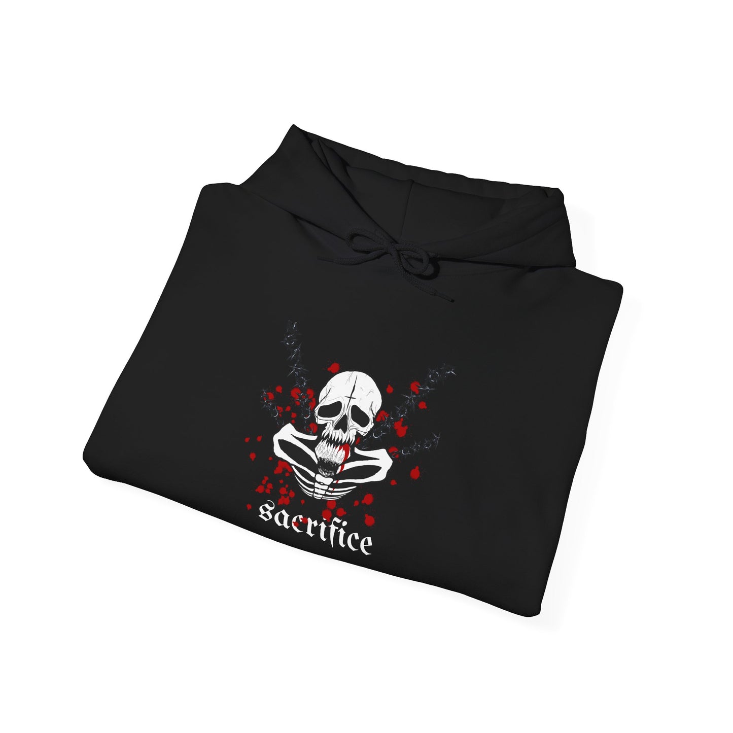 Goth Emo Skull Hoodie