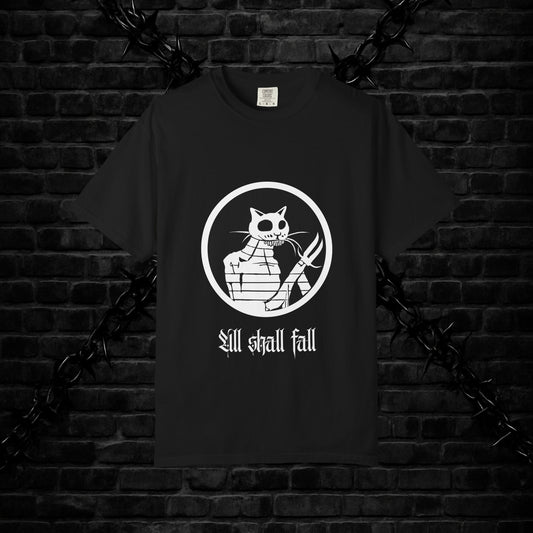 Gothic Cat Unisex T-shirt - Alt Cool Design