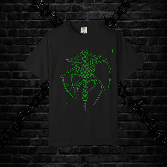 Gothic Spider Skeleton Unisex T-shirt