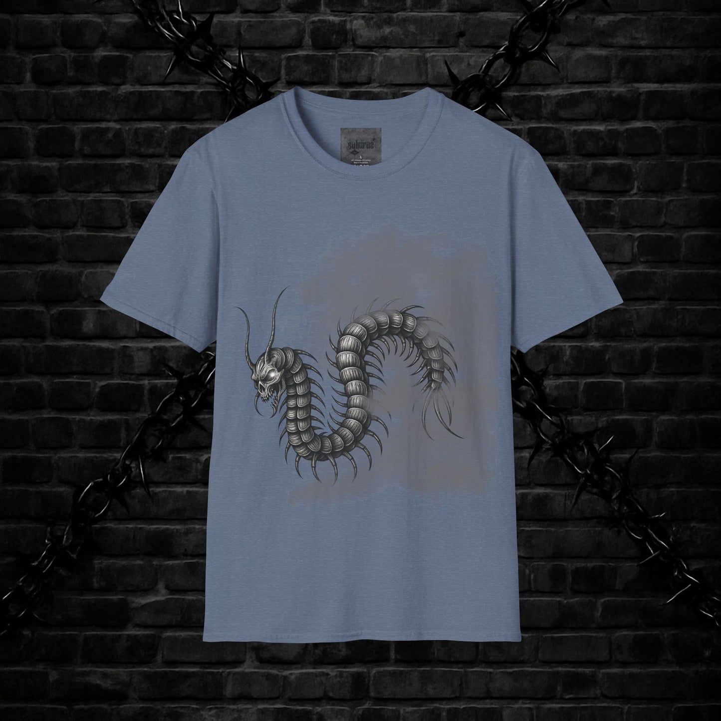 Goth Black Dragon Unisex Shirt - Alt Edgy Summer Collection