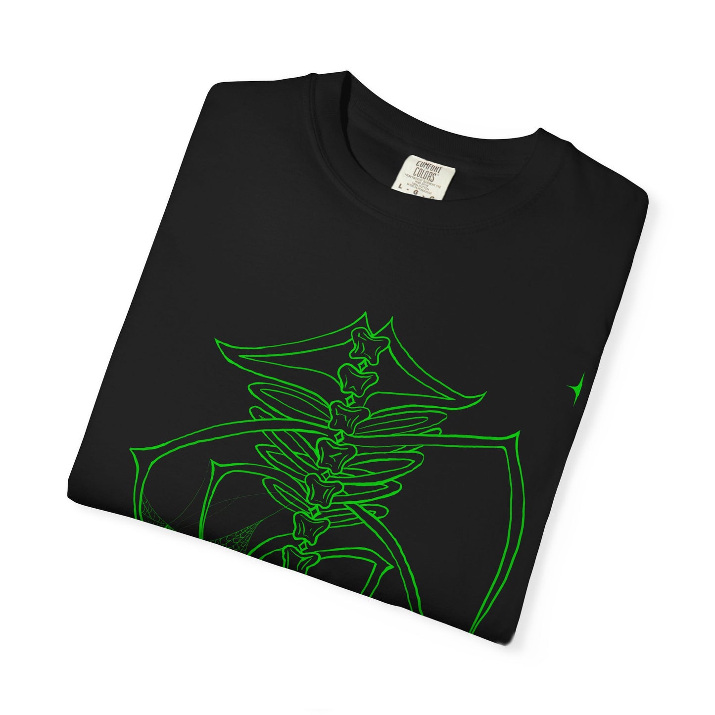 Gothic Spider Skeleton Unisex T-shirt