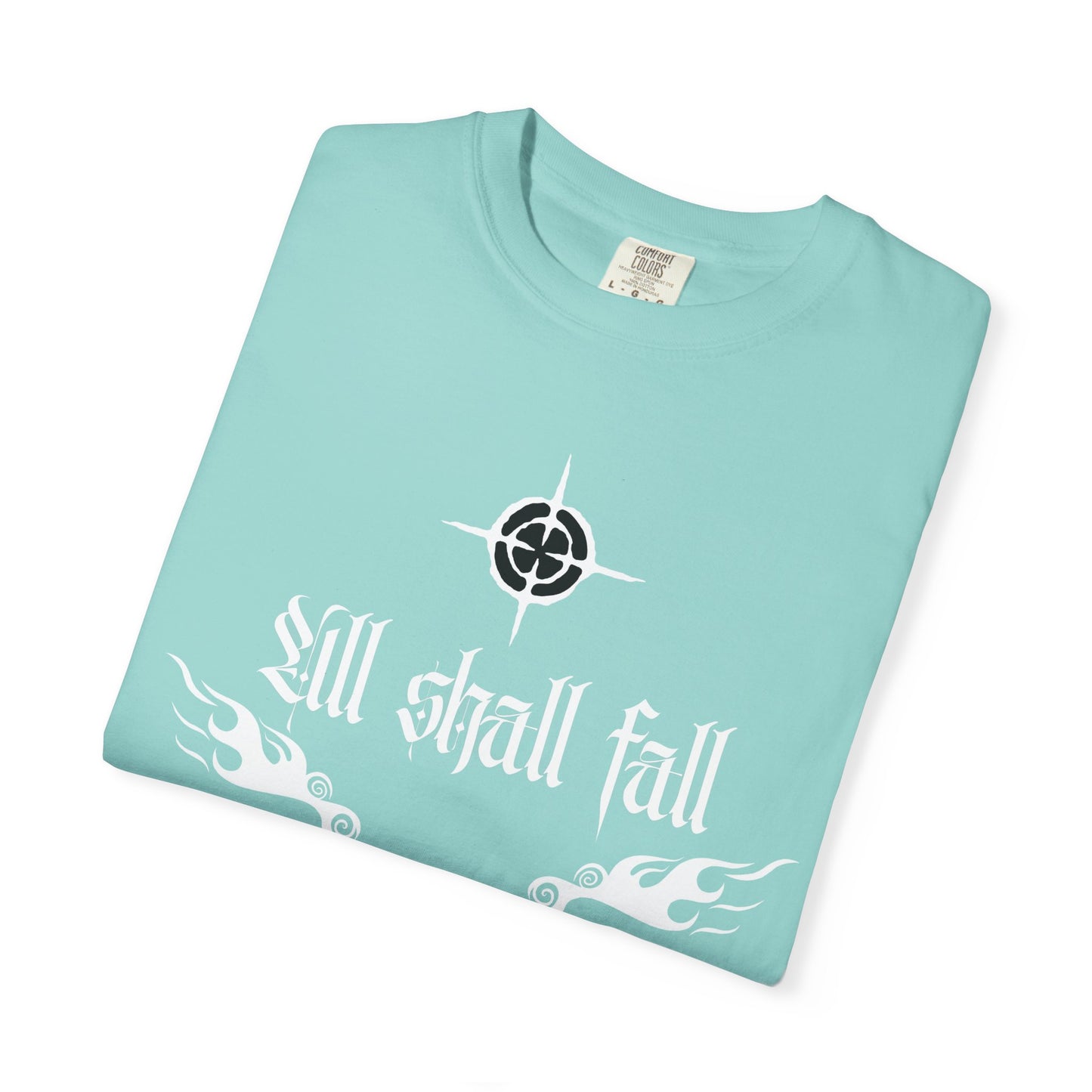 Unisex Graphic T-Shirt - 'All Shall Fall' Design, Vintage Cool Tee, Alternative Fashion, Gift for Friends, Unique Casual Wear