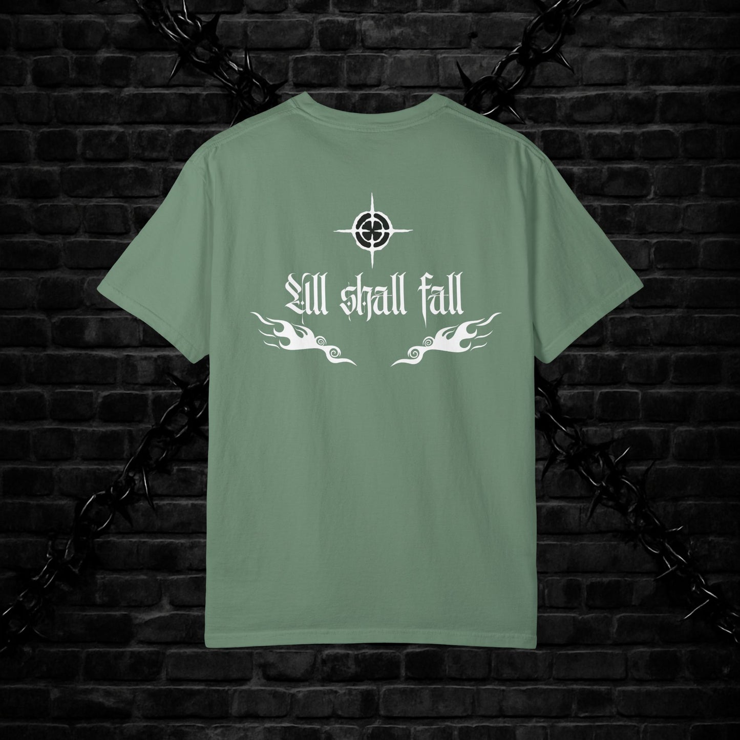 Unisex Graphic T-Shirt - 'All Shall Fall' Design, Vintage Cool Tee, Alternative Fashion, Gift for Friends, Unique Casual Wear