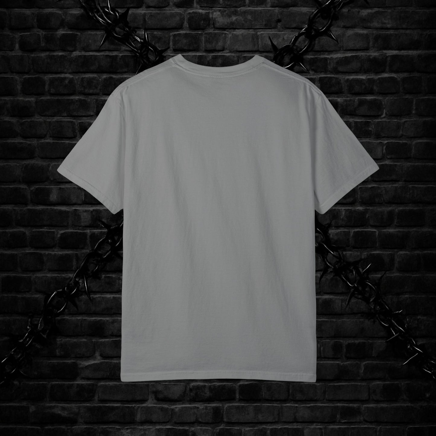 Gothic Unisex T-shirt with 666 Star Spiderism Design
