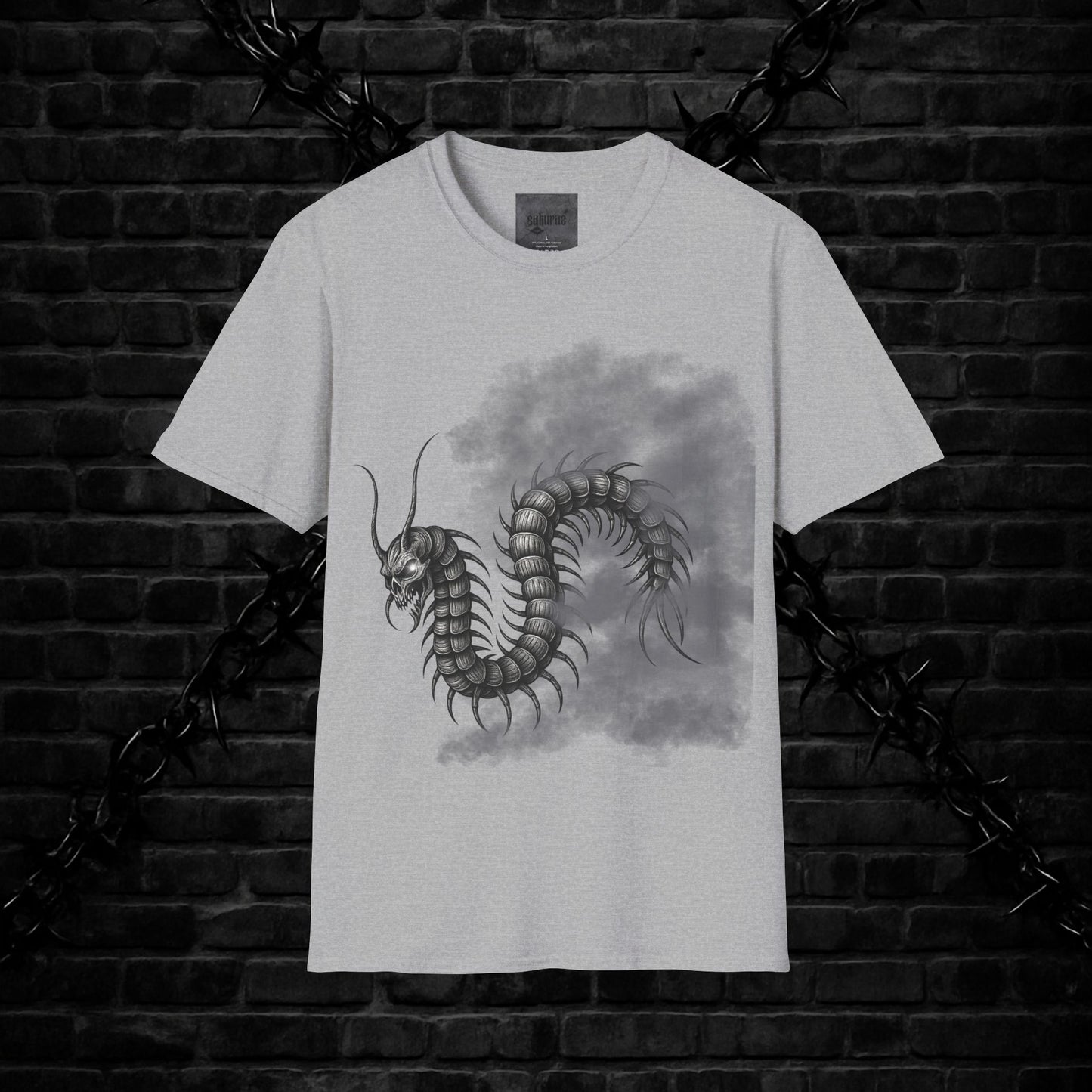 Goth Black Dragon Unisex Shirt - Alt Edgy Summer Collection