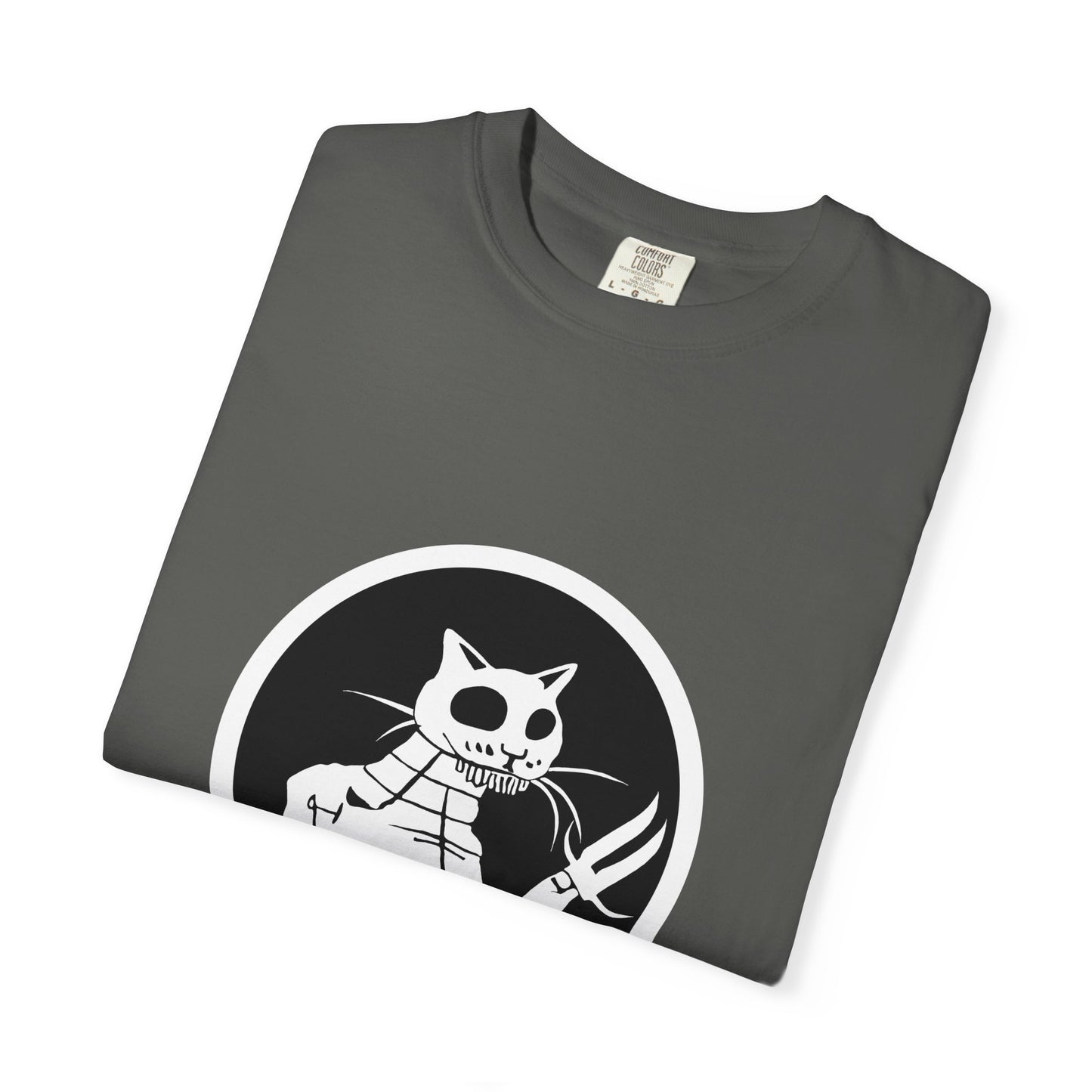 Gothic Cat Unisex T-shirt - Alt Cool Design