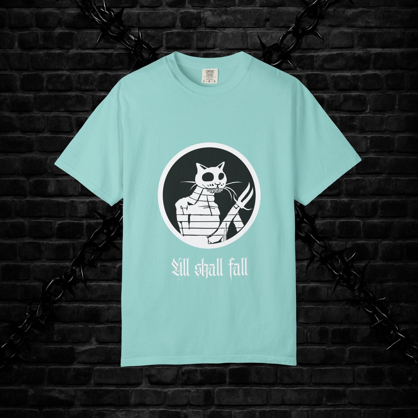 Gothic Cat Unisex T-shirt - Alt Cool Design