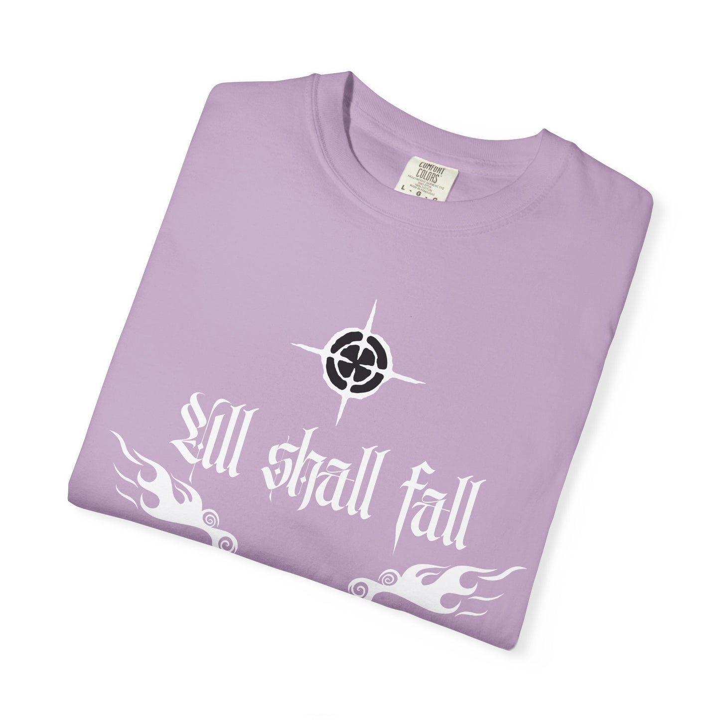 Unisex Graphic T-Shirt - 'All Shall Fall' Design, Vintage Cool Tee, Alternative Fashion, Gift for Friends, Unique Casual Wear