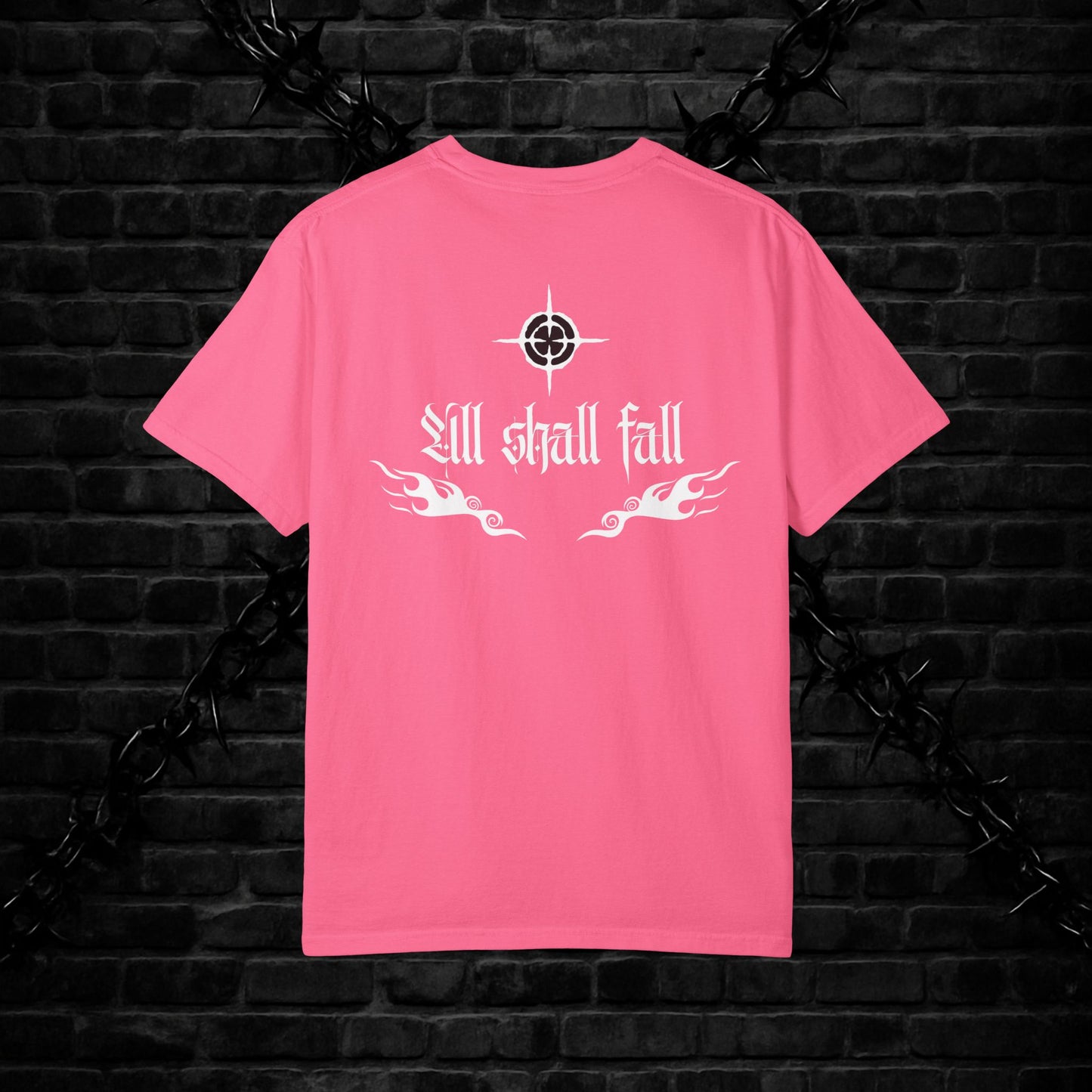 Unisex Graphic T-Shirt - 'All Shall Fall' Design, Vintage Cool Tee, Alternative Fashion, Gift for Friends, Unique Casual Wear
