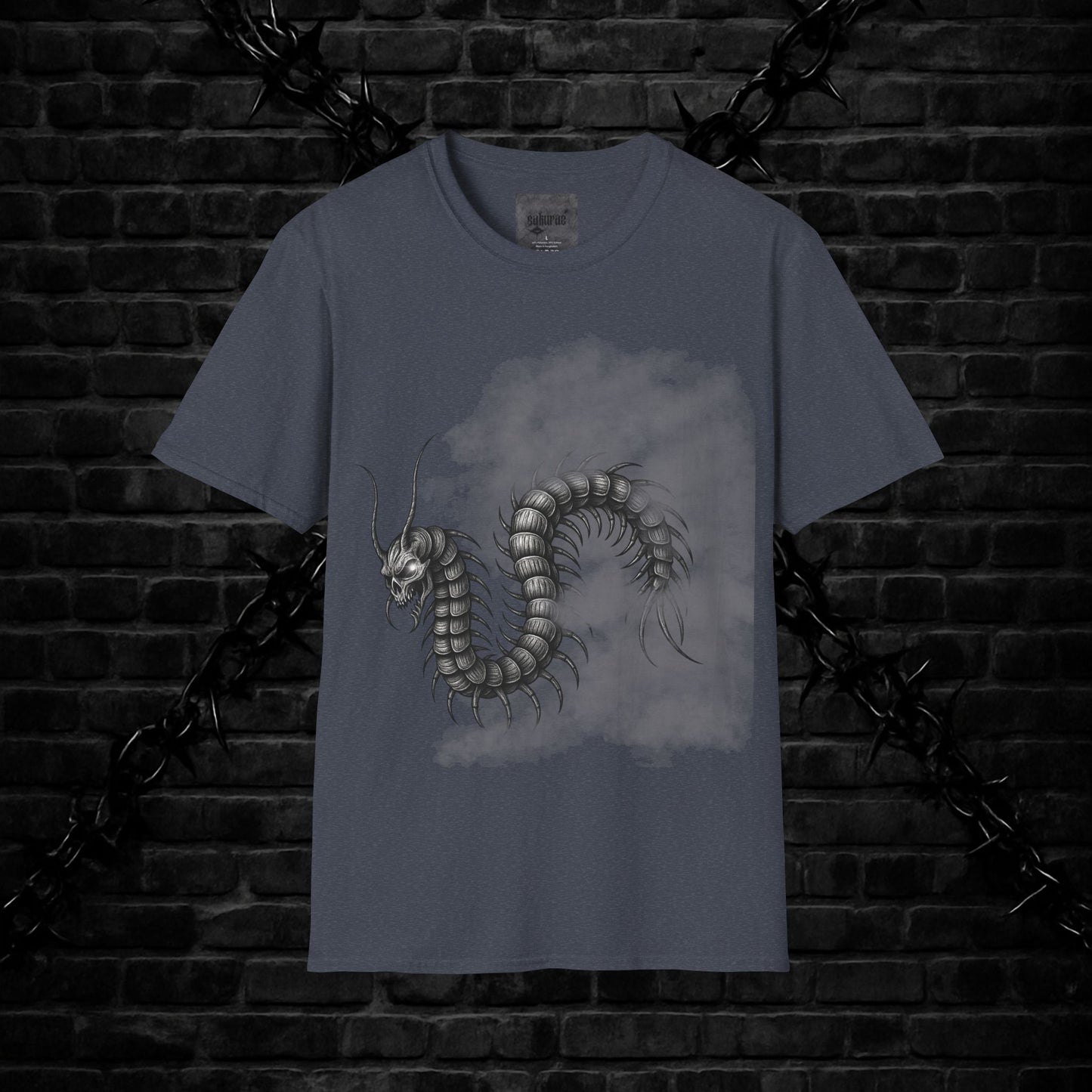 Goth Black Dragon Unisex Shirt - Alt Edgy Summer Collection