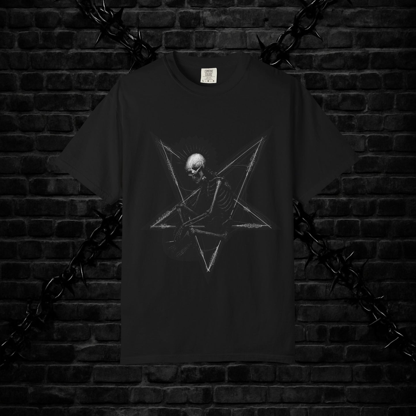 Gothic Skull Unisex T-shirt