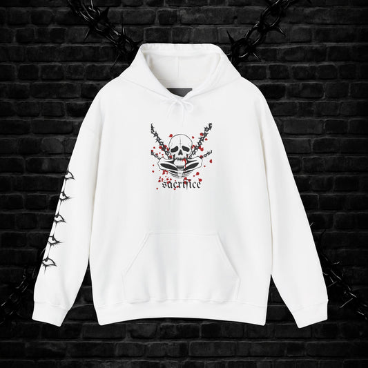 Goth Emo Skull Hoodie