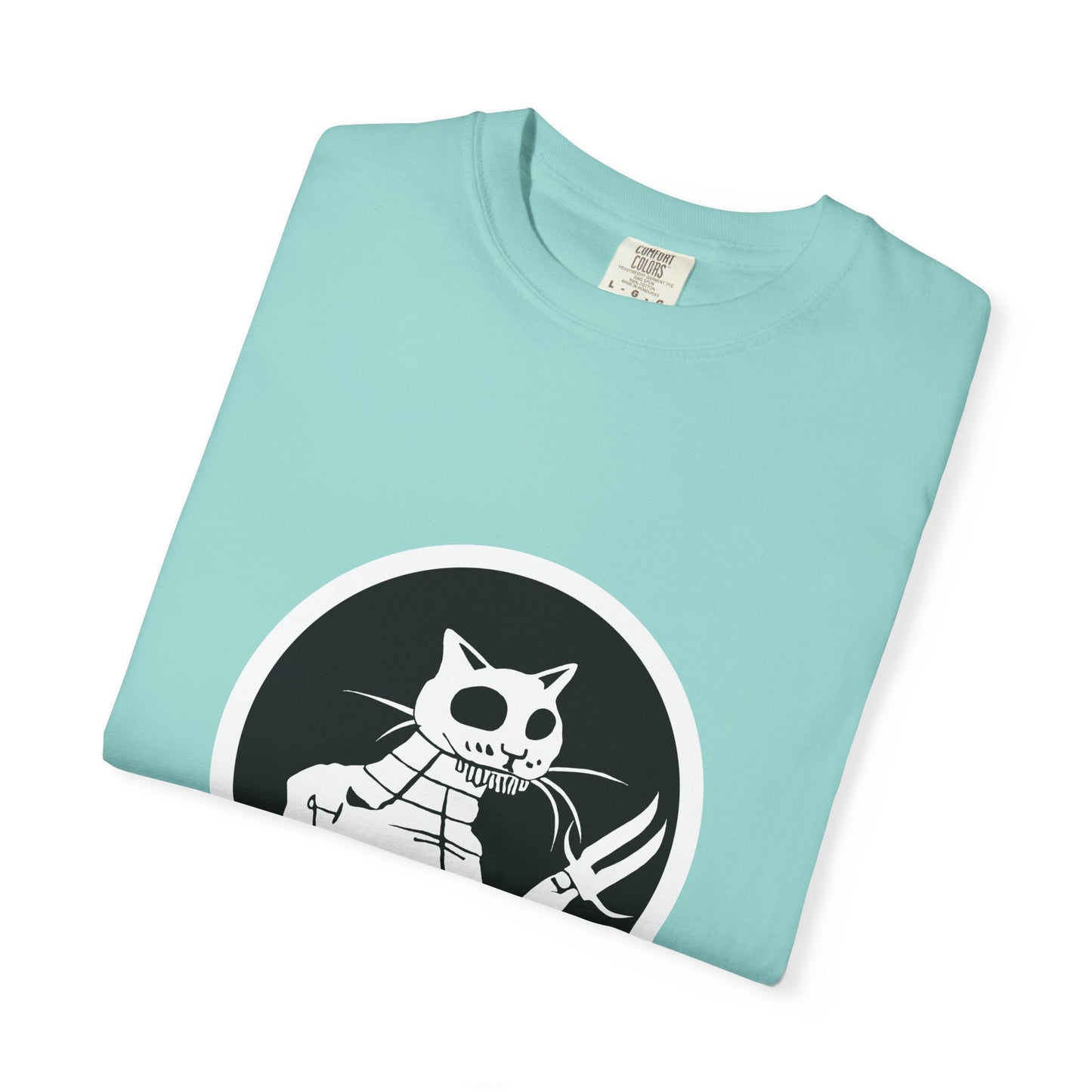 Gothic Cat Unisex T-shirt - Alt Cool Design