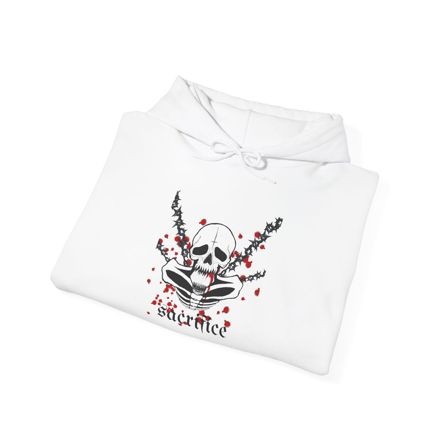 Goth Emo Skull Hoodie