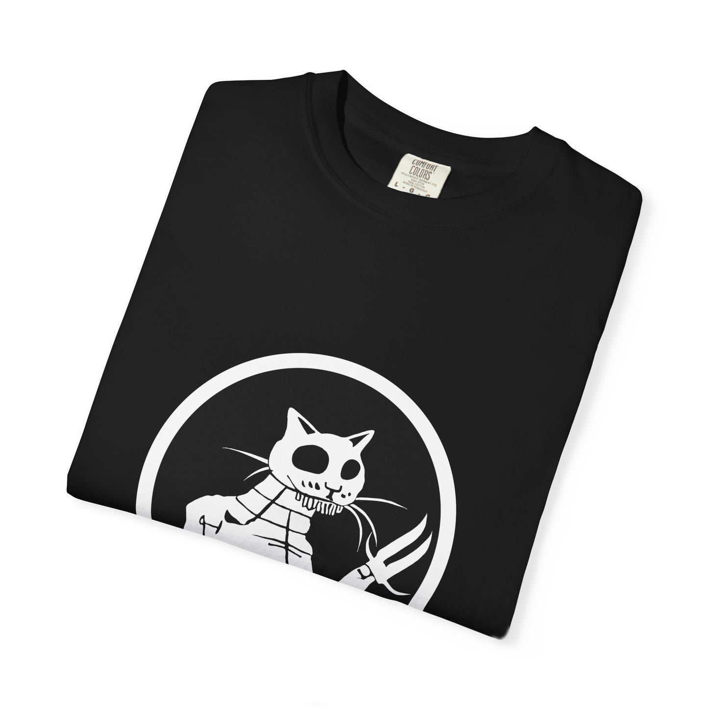 Gothic Cat Unisex T-shirt - Alt Cool Design