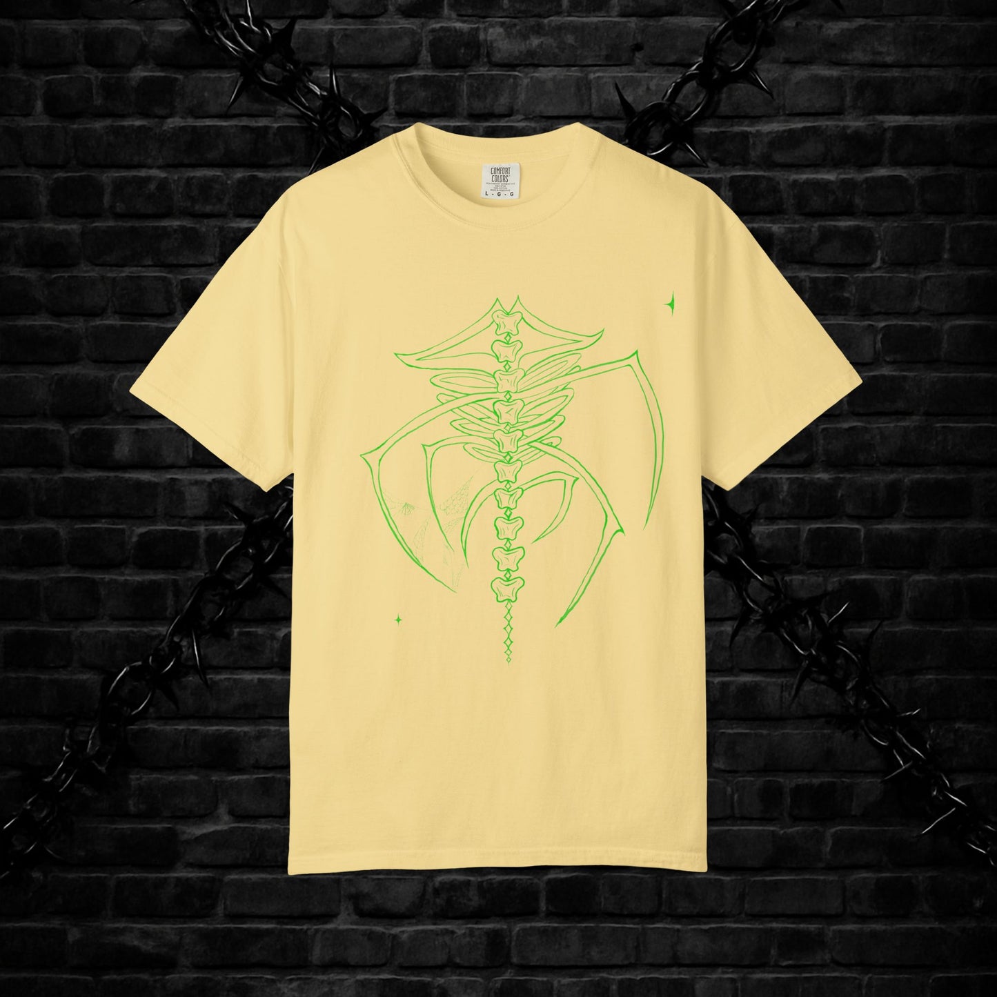 Gothic Spider Skeleton Unisex T-shirt
