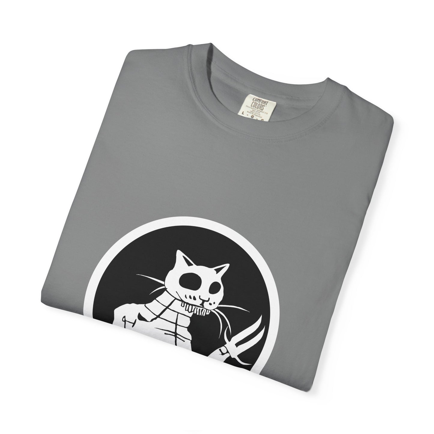 Gothic Cat Unisex T-shirt - Alt Cool Design