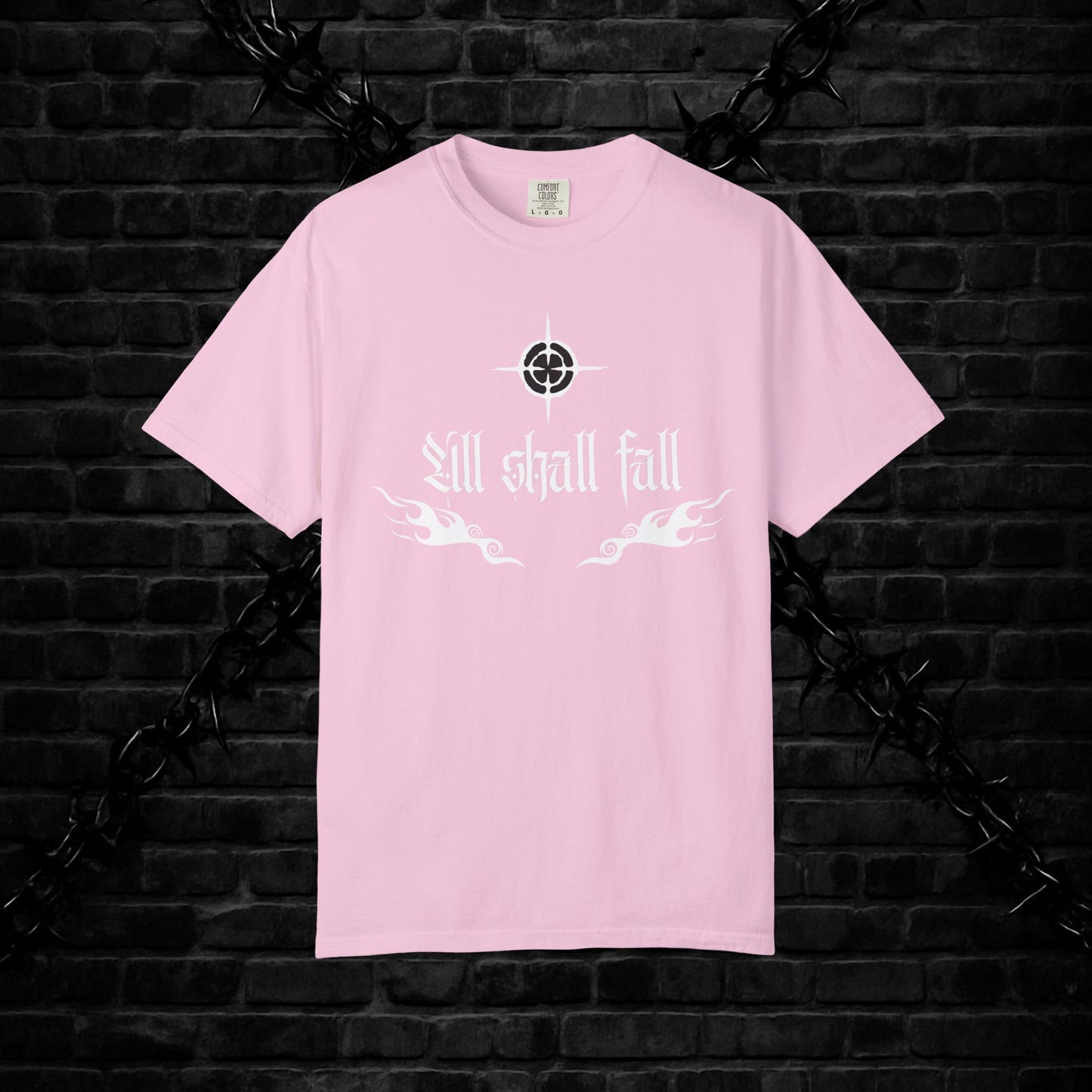 Unisex Graphic T-Shirt - 'All Shall Fall' Design, Vintage Cool Tee, Alternative Fashion, Gift for Friends, Unique Casual Wear