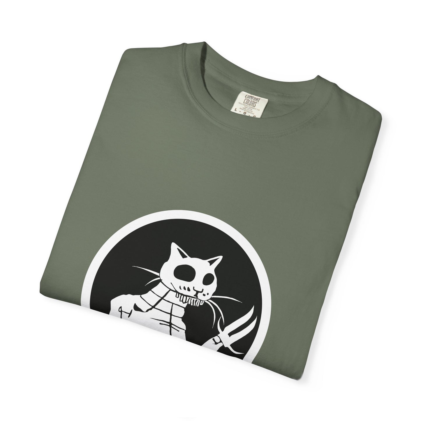 Gothic Cat Unisex T-shirt - Alt Cool Design