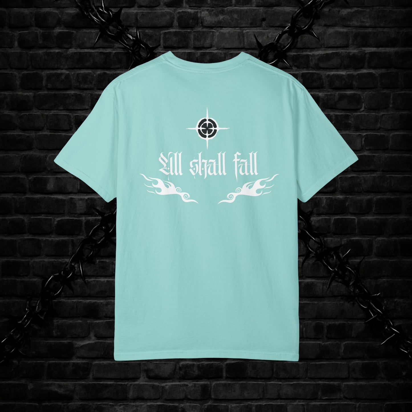Unisex Graphic T-Shirt - 'All Shall Fall' Design, Vintage Cool Tee, Alternative Fashion, Gift for Friends, Unique Casual Wear