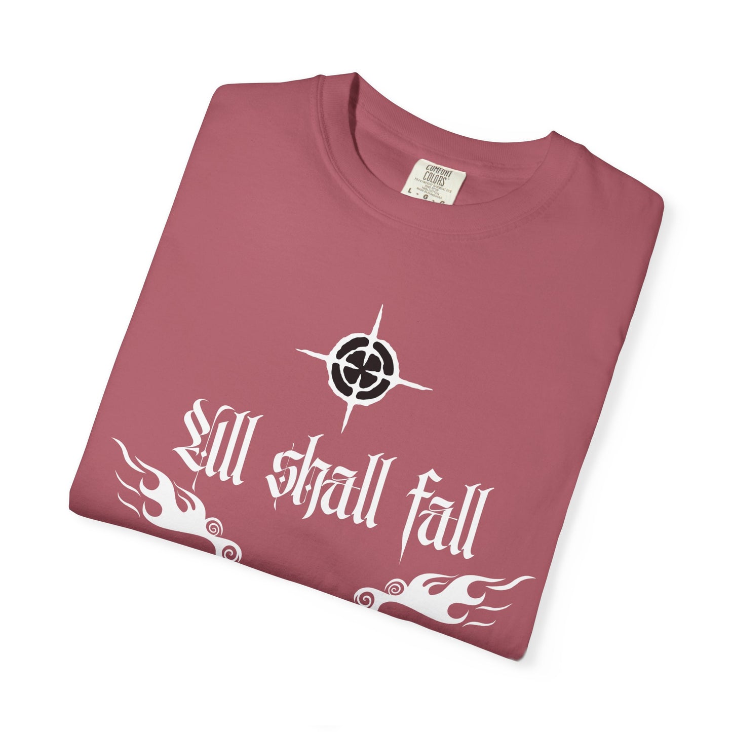 Unisex Graphic T-Shirt - 'All Shall Fall' Design, Vintage Cool Tee, Alternative Fashion, Gift for Friends, Unique Casual Wear