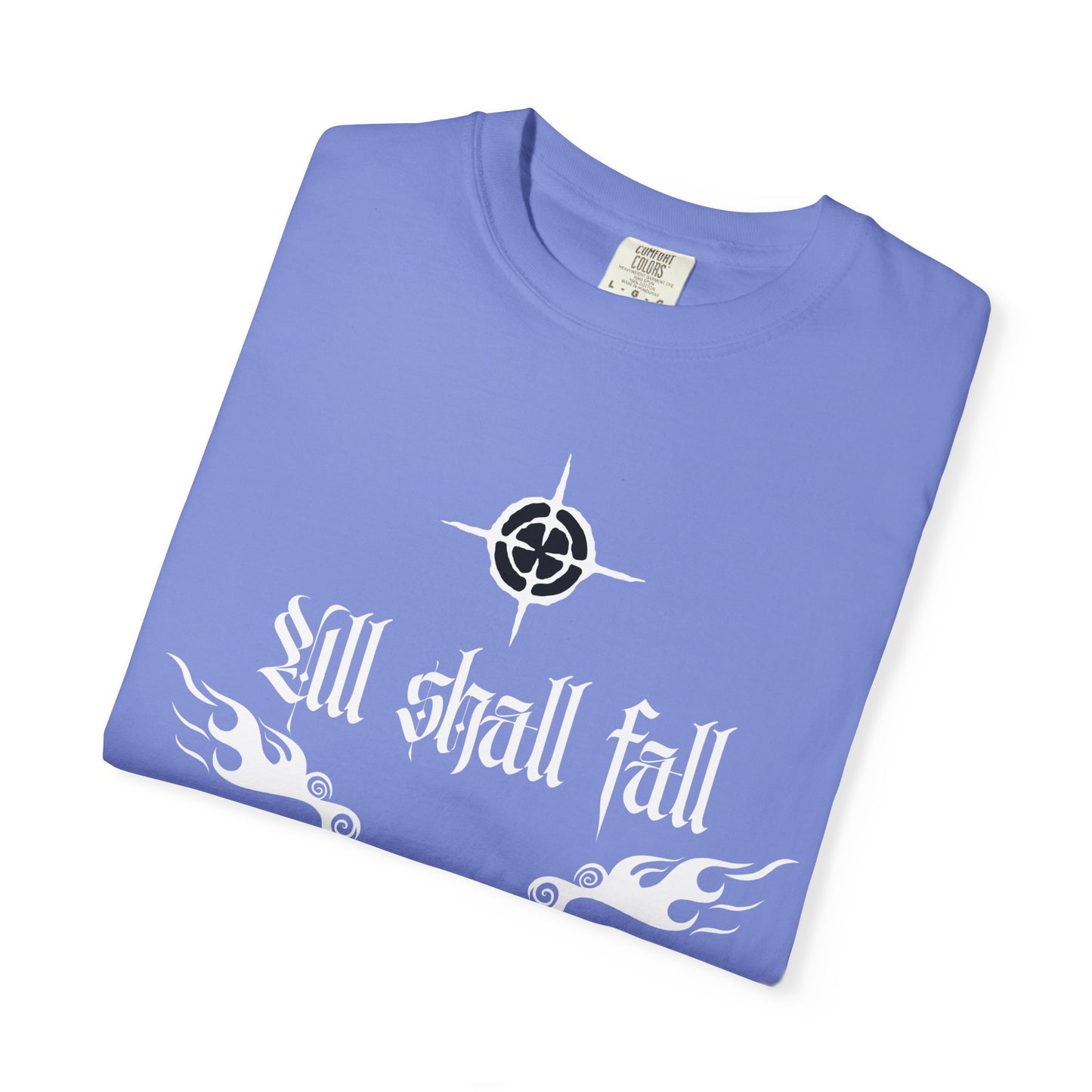 Unisex Graphic T-Shirt - 'All Shall Fall' Design, Vintage Cool Tee, Alternative Fashion, Gift for Friends, Unique Casual Wear