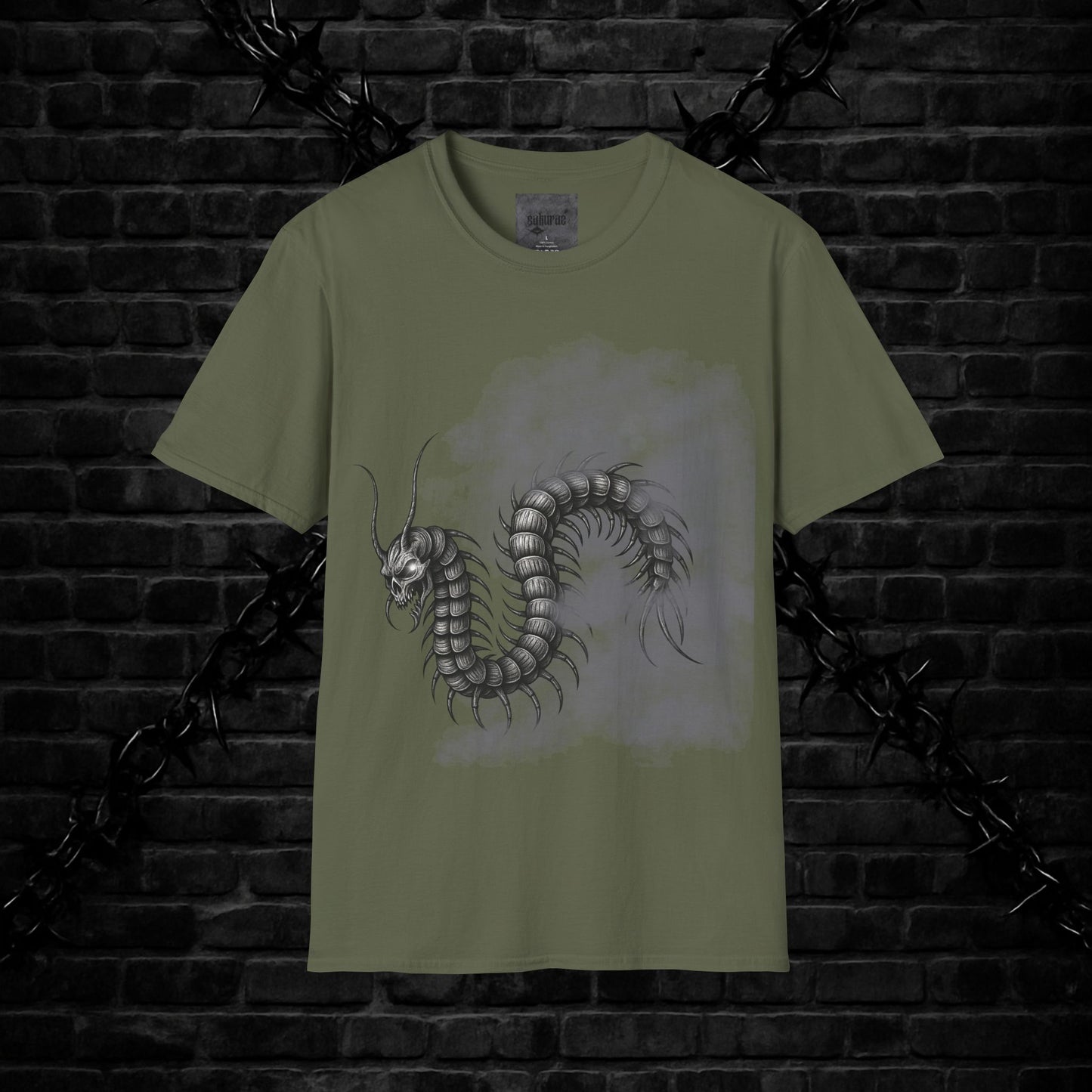 Goth Black Dragon Unisex Shirt - Alt Edgy Summer Collection