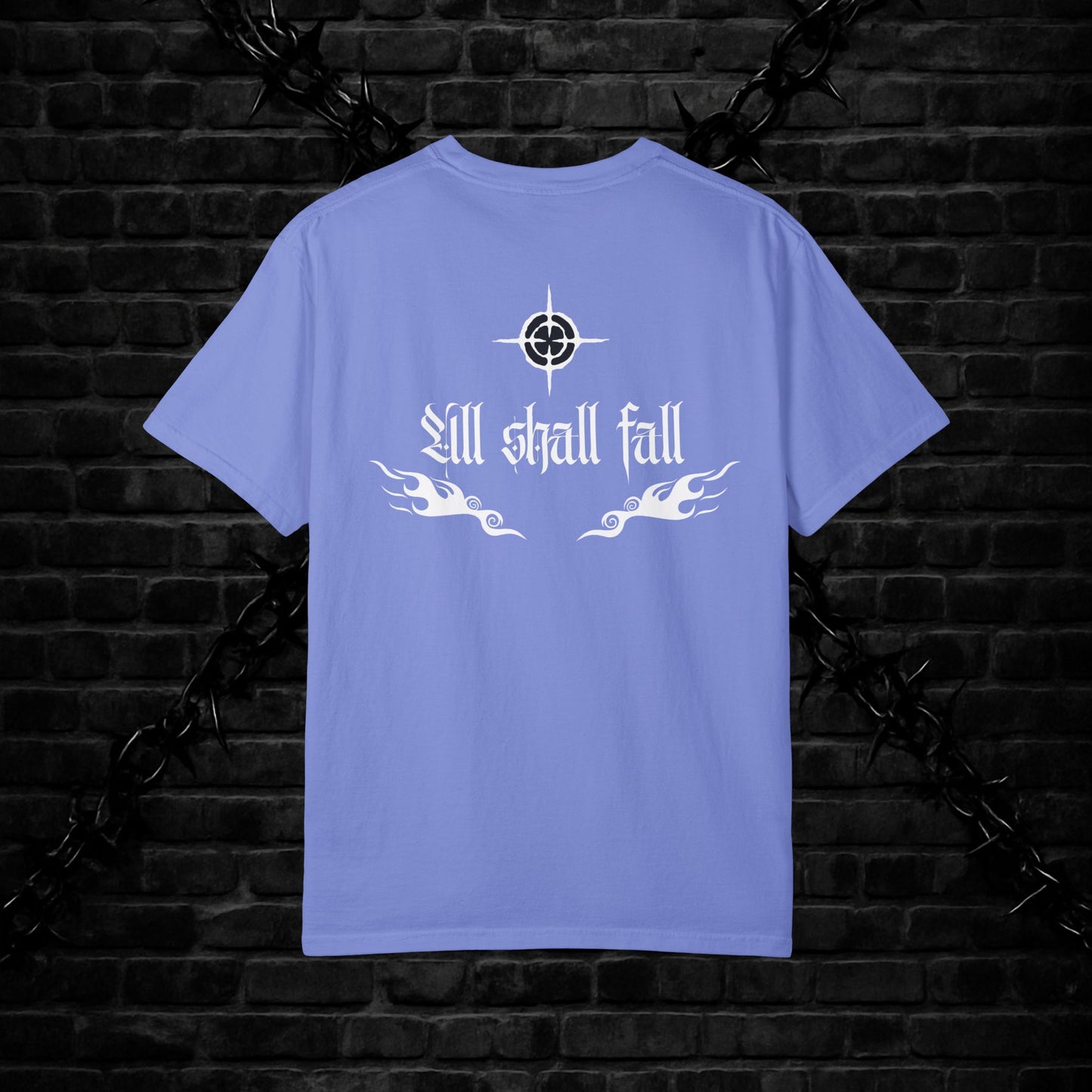 Unisex Graphic T-Shirt - 'All Shall Fall' Design, Vintage Cool Tee, Alternative Fashion, Gift for Friends, Unique Casual Wear